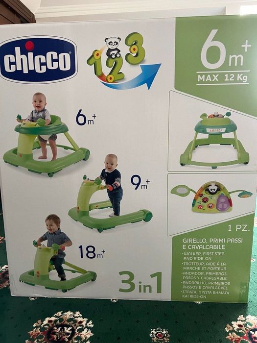 Chicco 3 in 1 Baby Walker