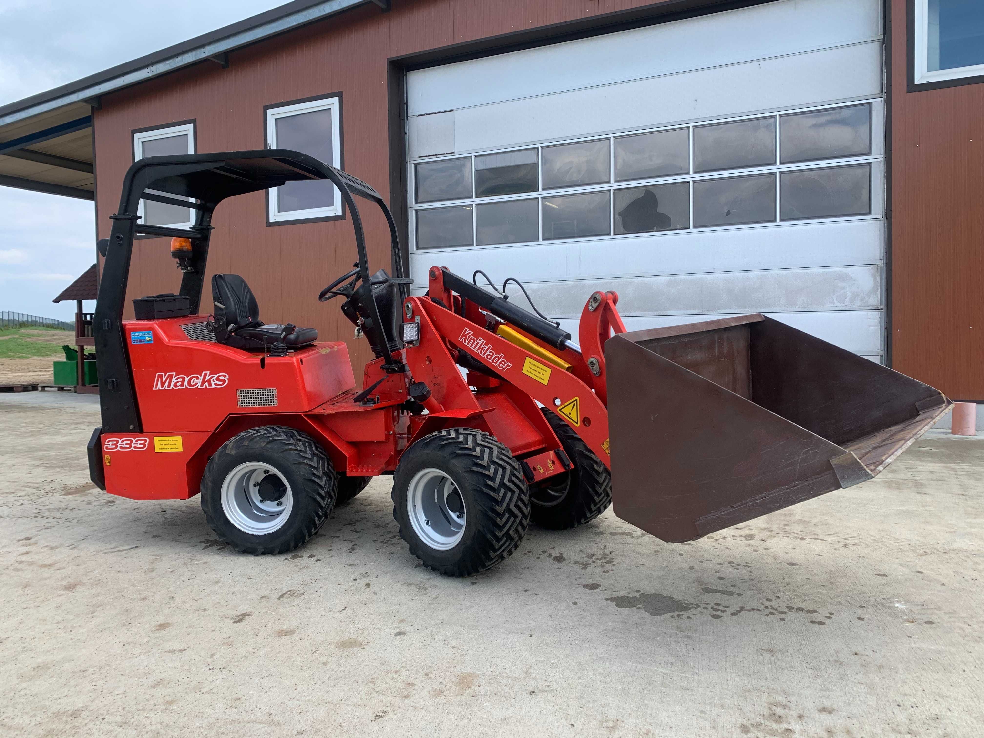 ŁADOWARKA MACKS KNIKLADER 333 4x4 Super Stan wiedemann Schaffer jcb