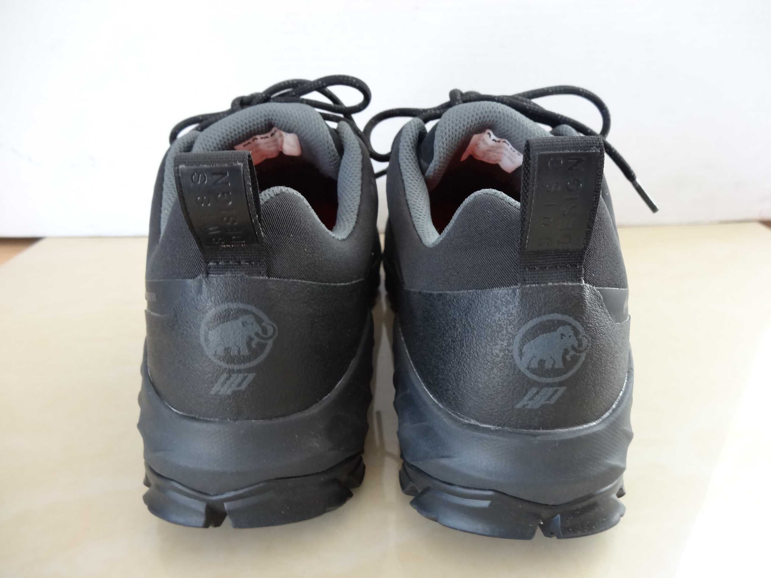 Buty MAMMUT SAPUEN Low GTX roz 40 2/3 GORE-TEX Vibram Skóra Trekking