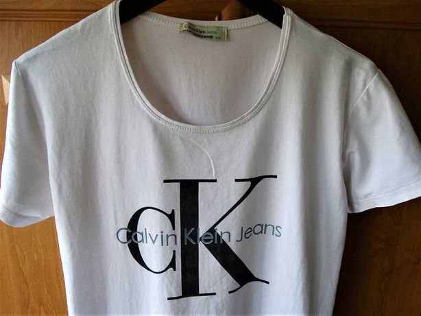 Jak NOWY t-shirt bluzka Calvin Klein Jeans L