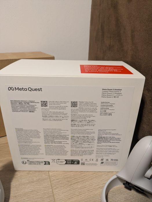 Gogle VR Meta Oculus Quest 2 128GB Nowe Na gwarancji