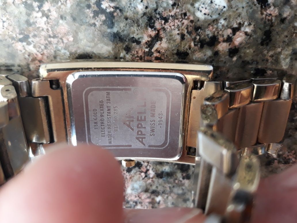швейцарские часы  кварцевые наручные  APPELLA(Swiss)