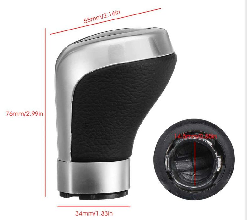 Manete moca seletor caixa curtas ou longas todos os modelos BMW