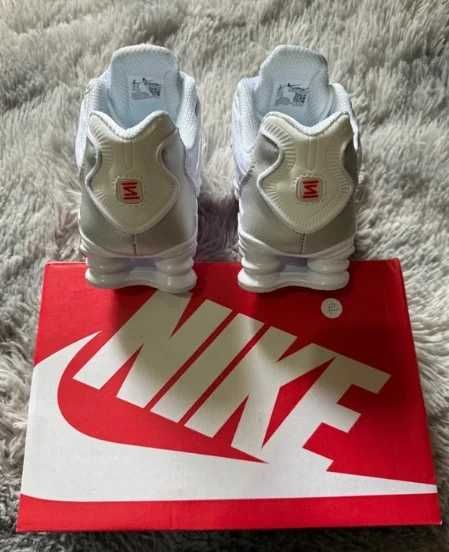 Buty Trampk Nike Shox TL White Silver R.40