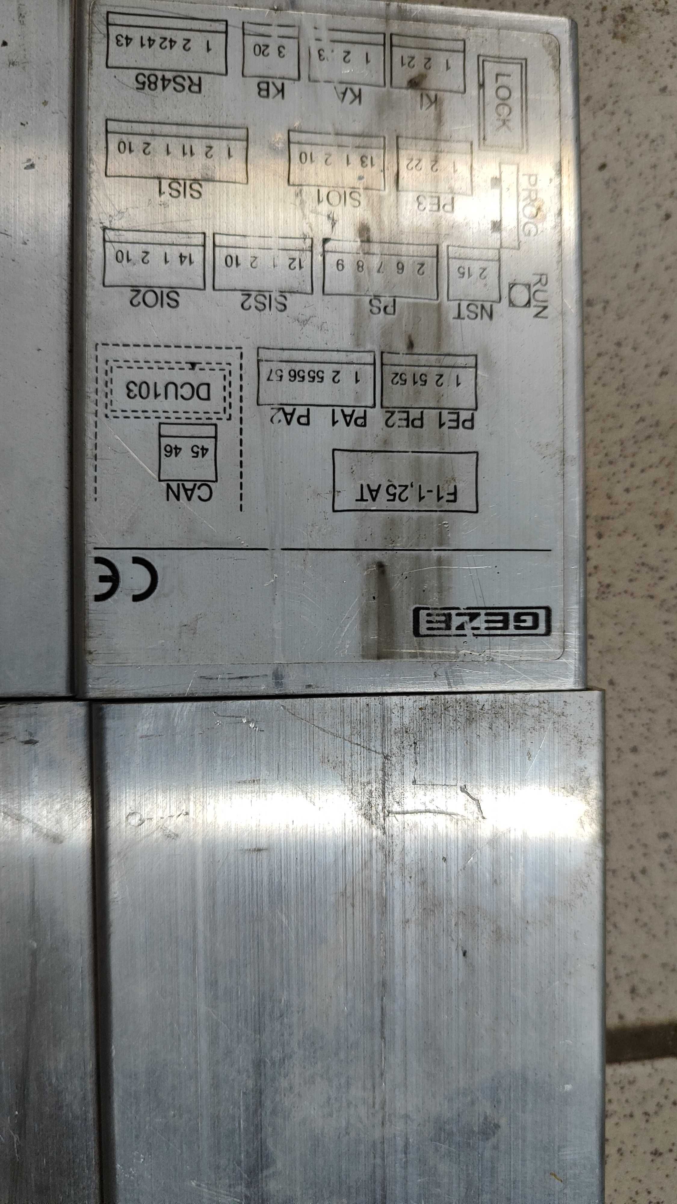 Geze płyta główna drzwi