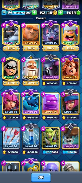 Аккаунт clash royale