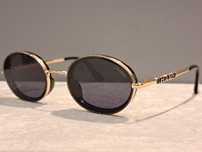 CHANEL nowe zlote czarne okulary przeciwsłoneczne logo filtr UV 400
