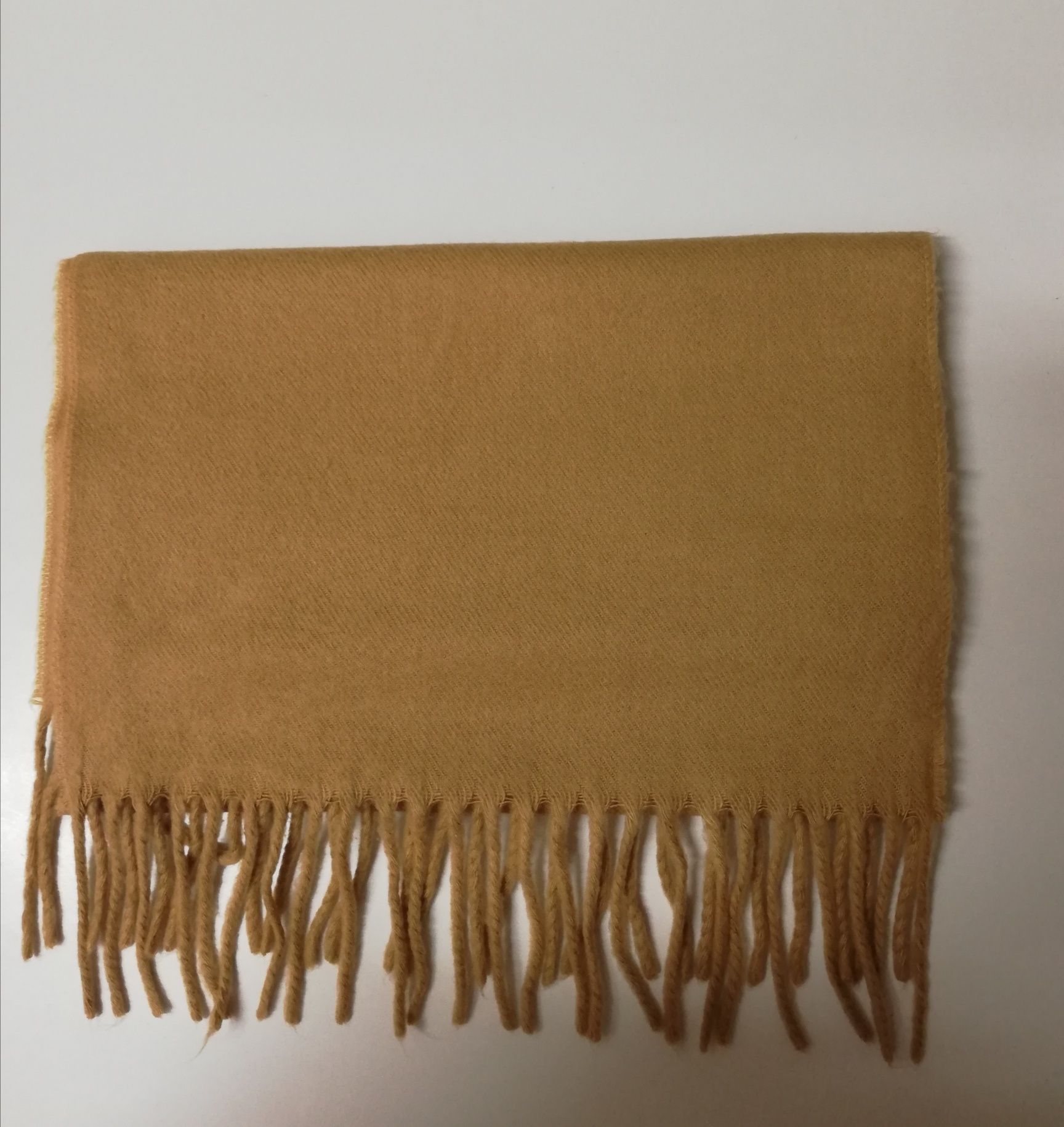 Cachecol cor camel