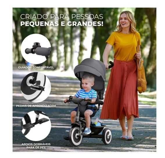 Triciclo KINDERKRAFT  (6 em 1)