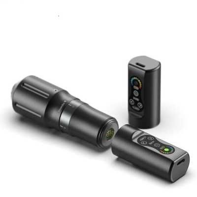 Máquina Tatuagem sem Fios 2 Bateria de 900 mAh Caneta Rotativa