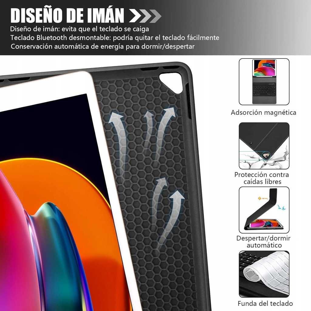 Etui z klawiaturą ESP do iPad 10.2 bezprz z miejscem na Apple PEN CZAR
