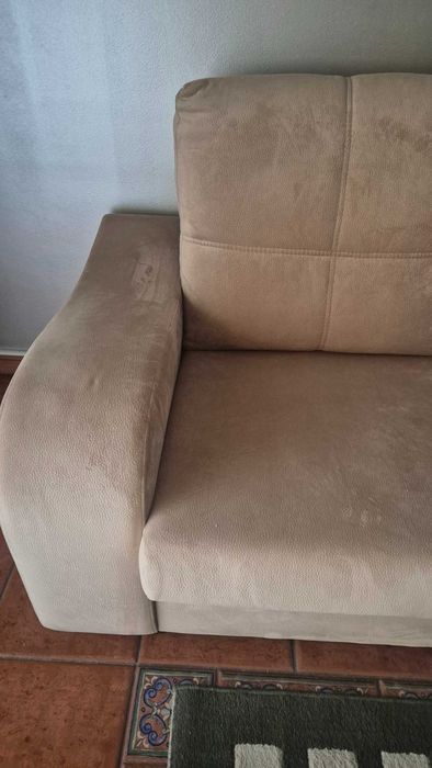 Sofá Sala 5 lugares + 2 bancos