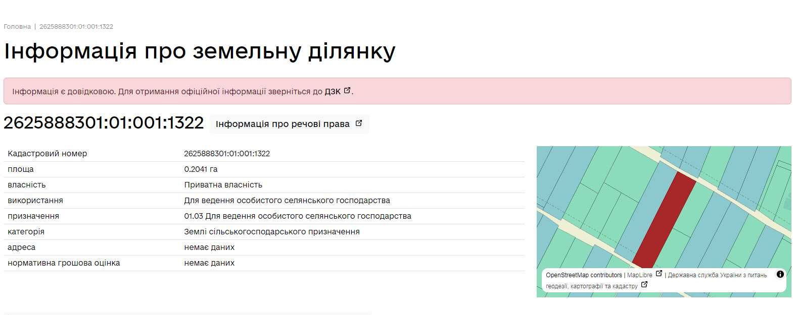 Продаю земельну ділянку під будівництво с. Чукалівка