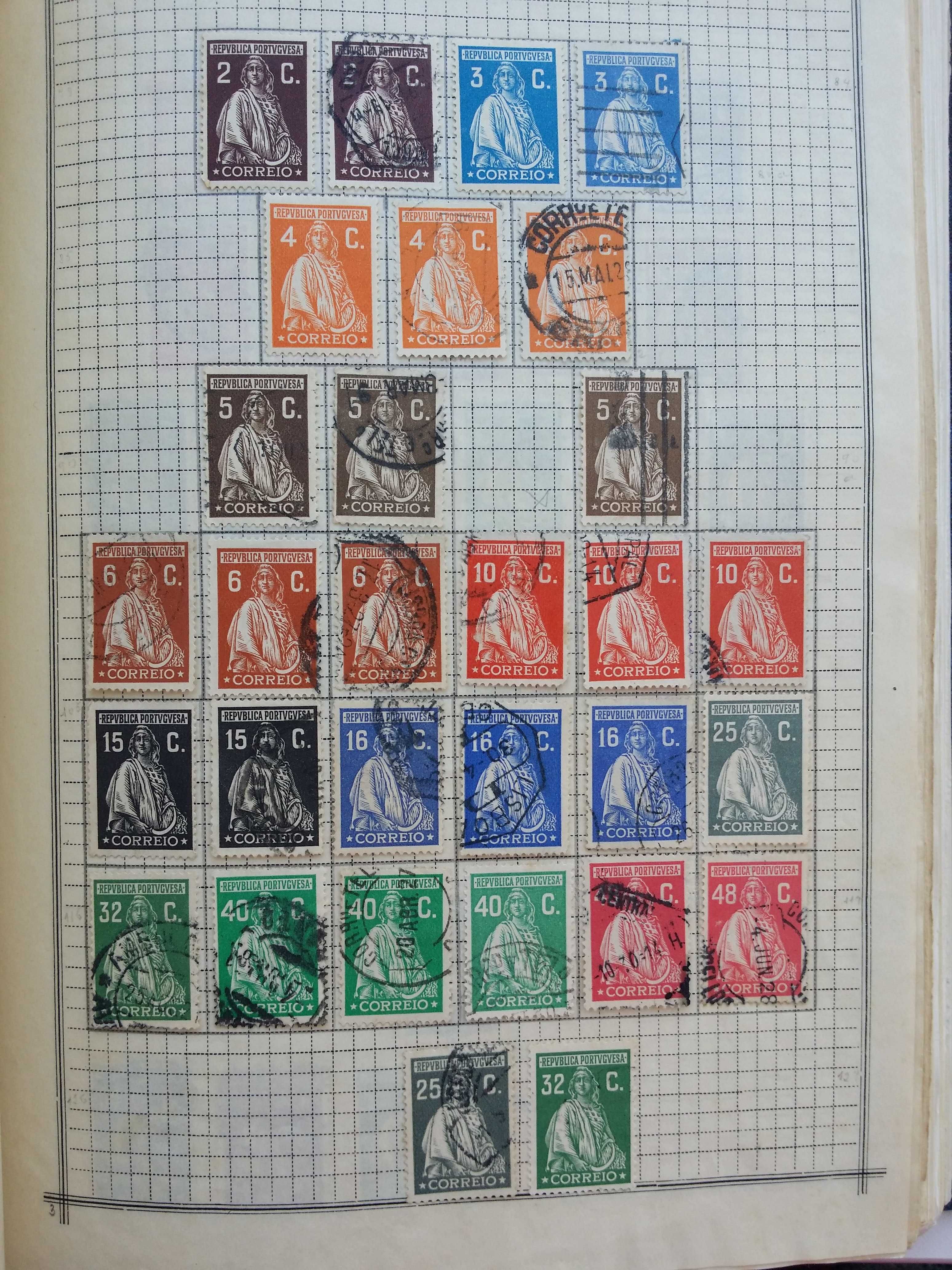 Filatelia selos Portugal Ceres 1926 emissão Londres