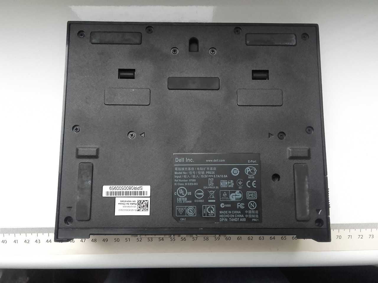 Stacja dokująca DELL, E-Port, PR03X, DP, DVI, VGA, 5xUSB, eSATAp, LAN,