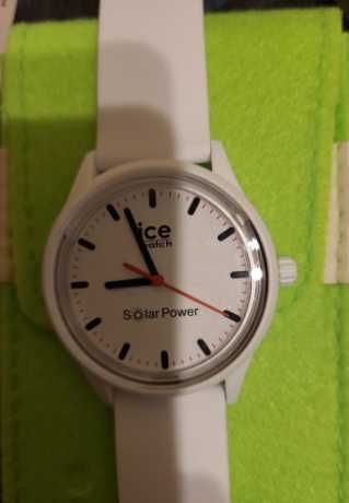 Ice-Watch - biały zegarek z ładowaniem solarnym[NOWY]