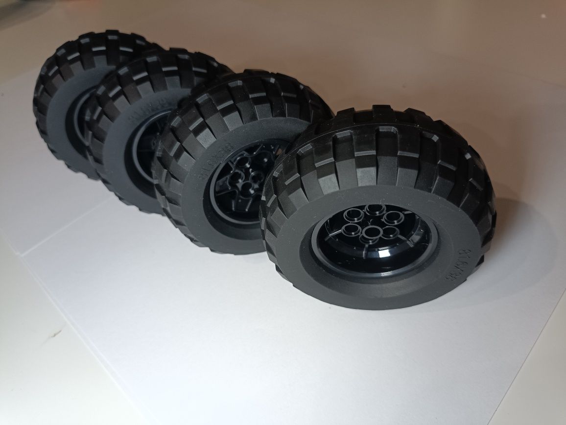 Lego Technic twarde, duże koła, MouldKing