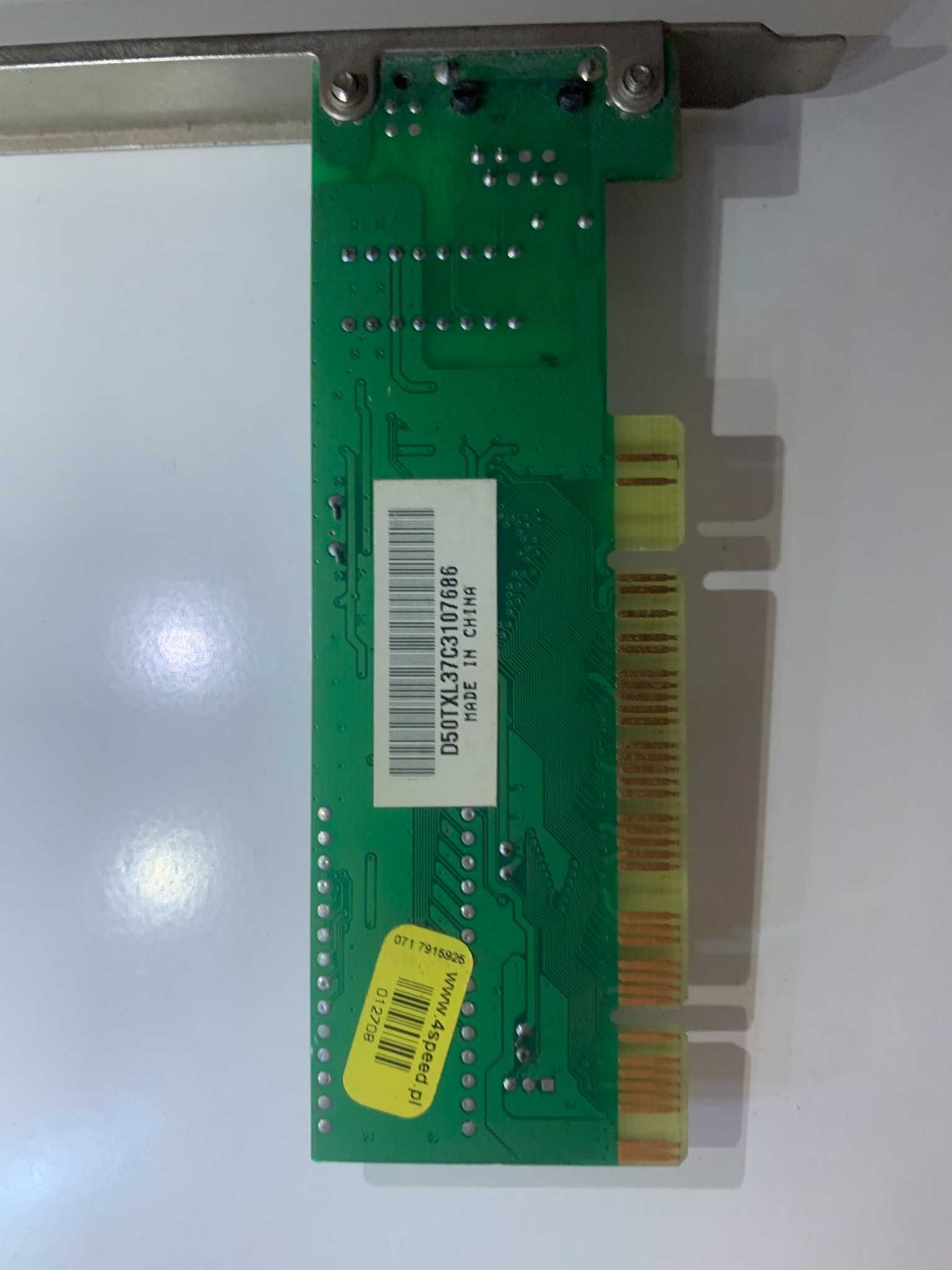 Karta sieciowa PCI Ethernet LAN - VIA VT6105