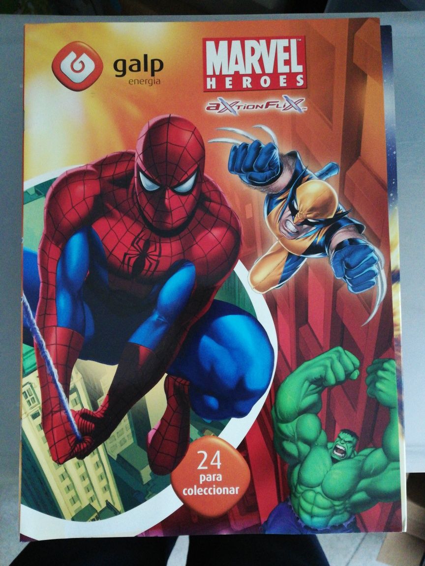 Coleção Marvel Heroes da Galp