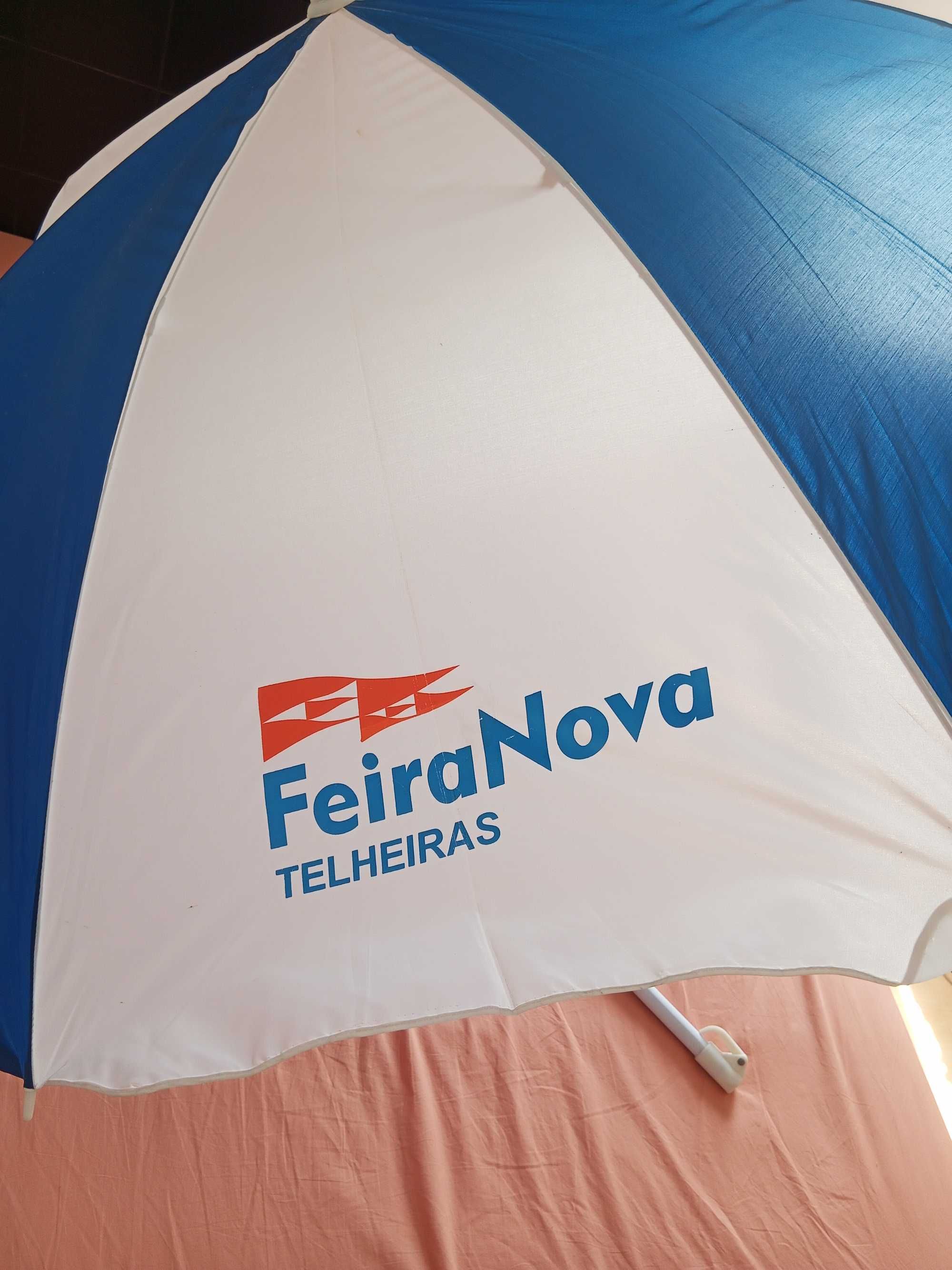 Chapéu de sol praia, grande. FEIRA NOVA.