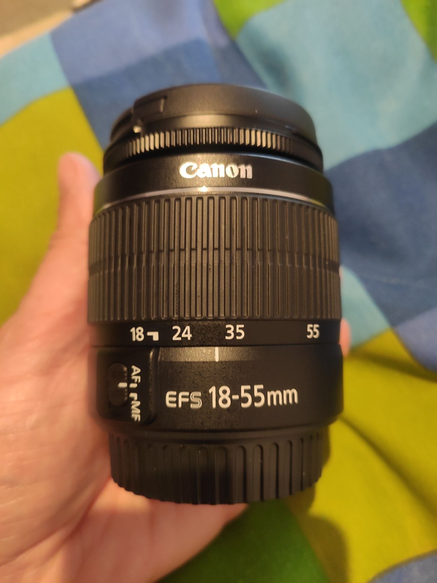 Lente objetiva CANON 18-55mm