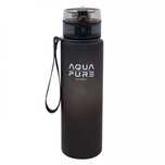 Bidon Aqua Pure grey/black 600ml ASTRA. Astra