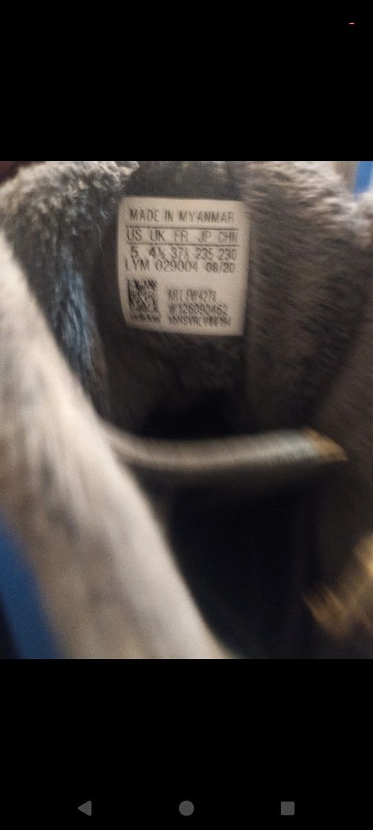 Buty ocieplane dla chłopca