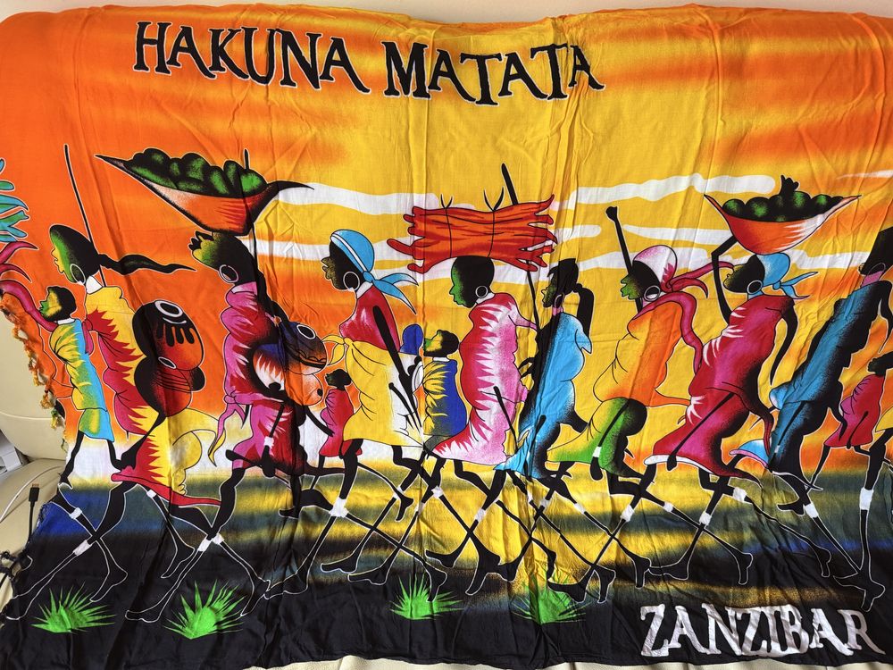 Chusta pareo Zanzibar 110x150