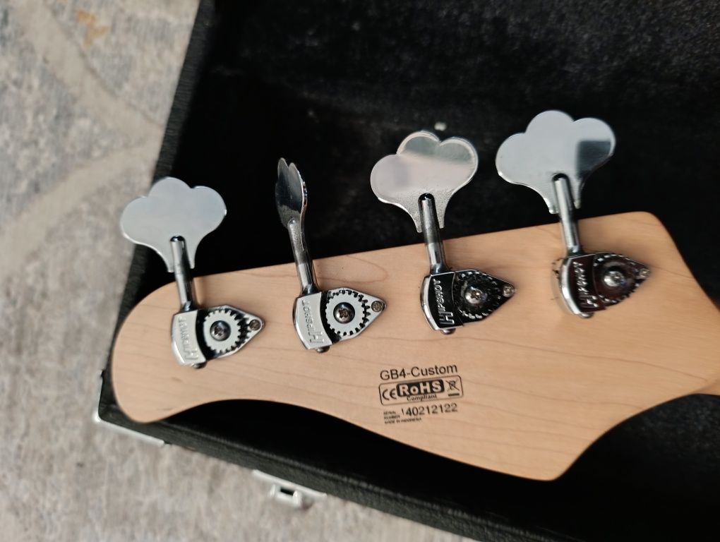 Cort GB4 custom + case oryginalny