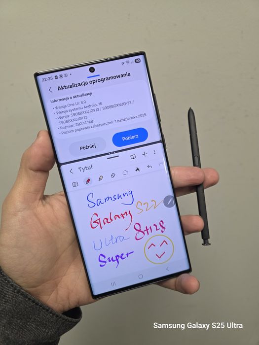 Samsung Galaxy S22 Ultra, S Pen, Galaxy AI, Super stan