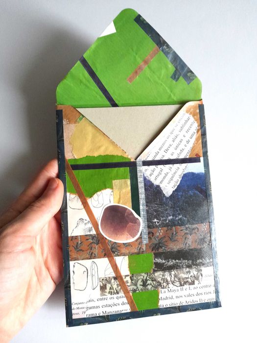 Envelope Rústico e Cartão em Branco