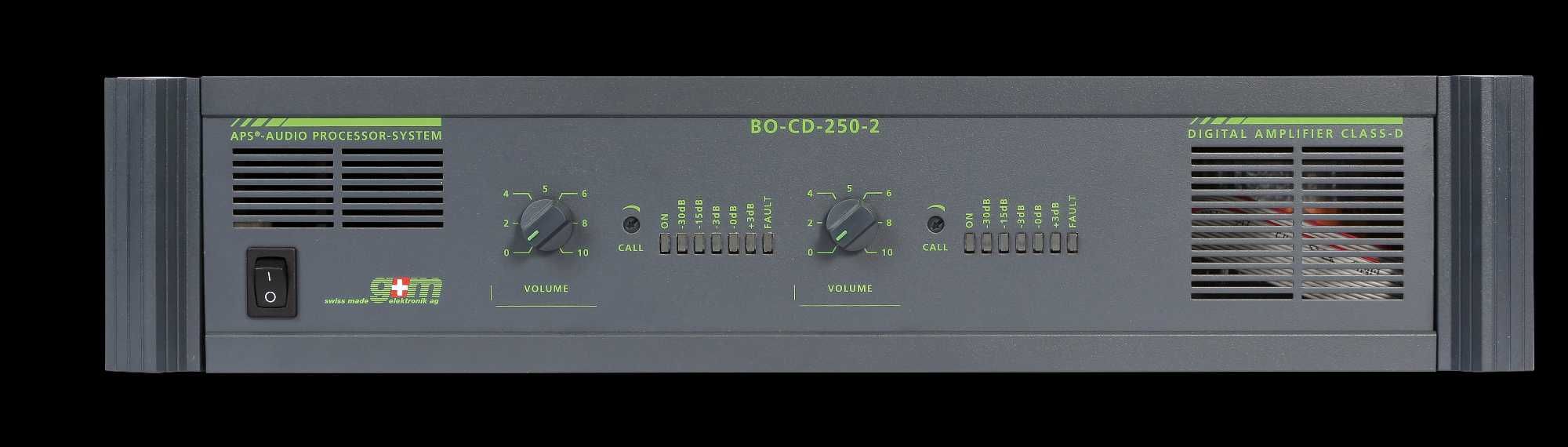 WZMACNIACZ Amplifiers BO-CD-250-2 G+M Elektronik APS AproSys