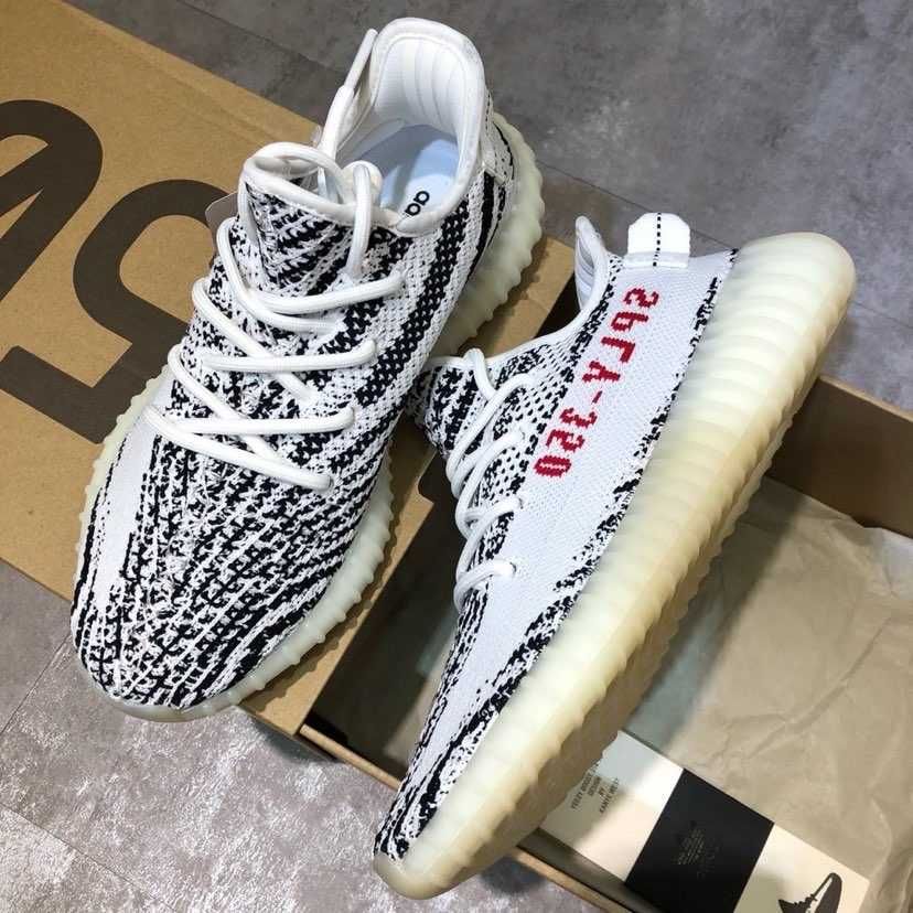 Buty męskie adidasYeezy Boost 350V2 Zebra nowy z metką R.40
