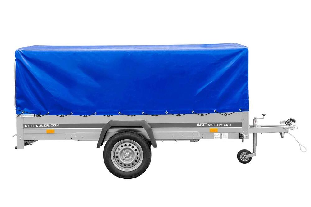 Przyczepka samochodowa GARDEN 265 KIPP 264x150 stelaż H800 + pokrowiec