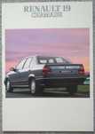 Prospekt Renault 19 Chamade rok 1989