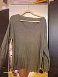 Sweter khaki damski