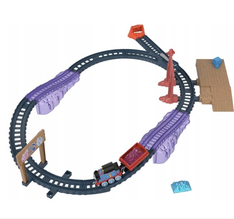 FISHER-Price Tomek i Przyjaciele Zestaw Tomek w kopalni kryształów