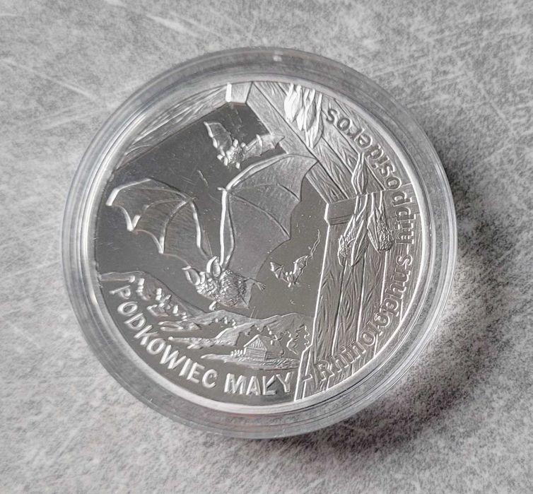 H5) POLSKA srebro - 20 Złotych - 2010 r. - Podkowiec mały