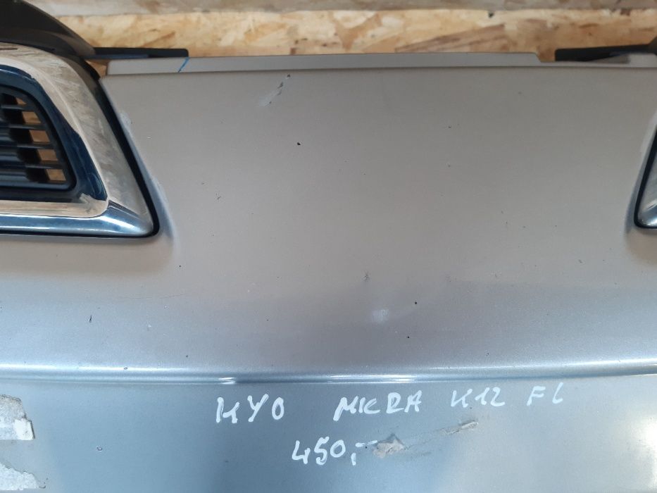 Zderzak przedni Nissan Micra K12 FL kolor KYO