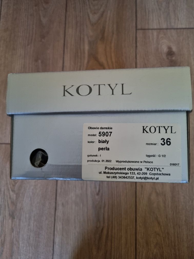 Buty ślubne Kotyl rozmiar 36