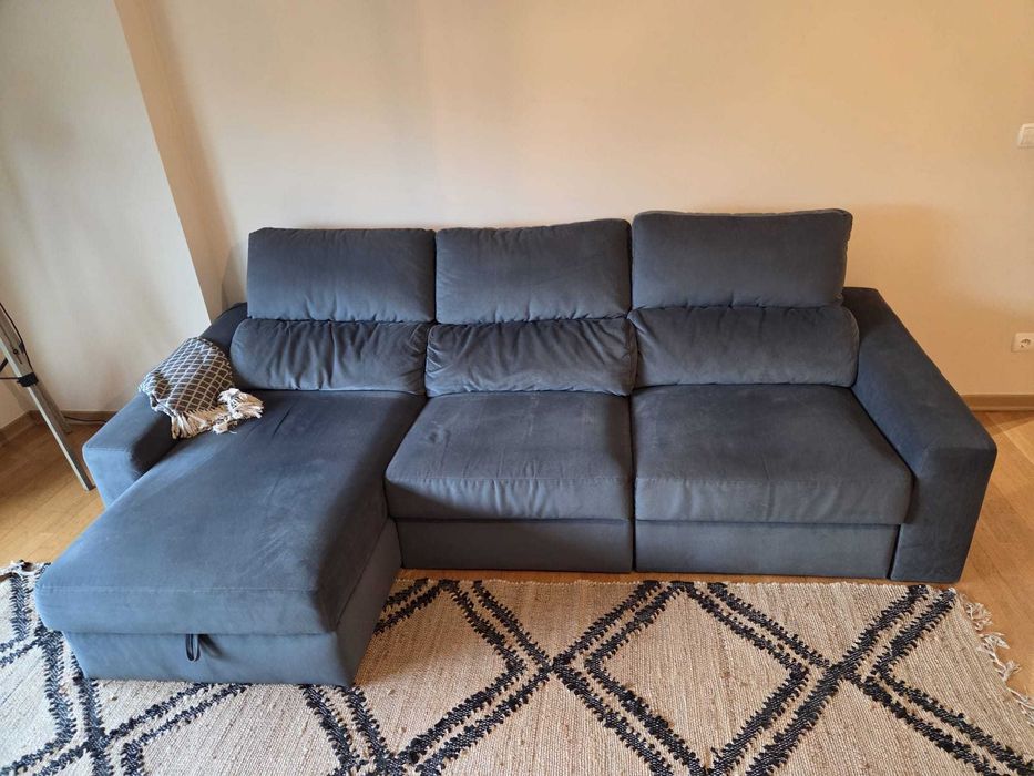 Sofá Azul Escuro