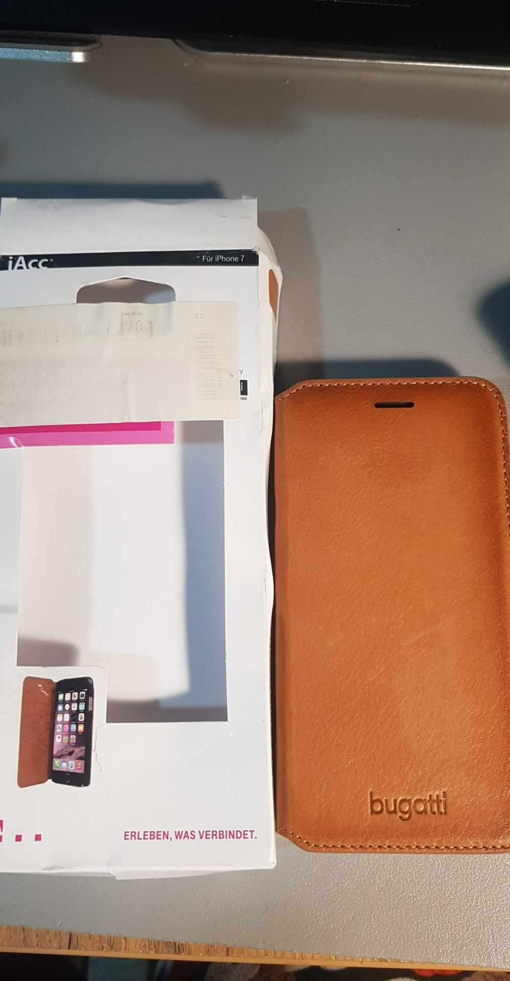 Bugatti Parigi etui z klapką i kieszonką iPhone7