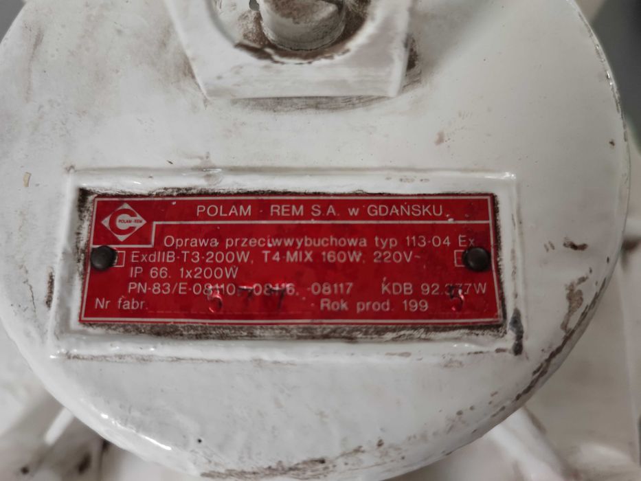 Lampa / oprawa przeciwwybuchowa 113-04 Ex Polam