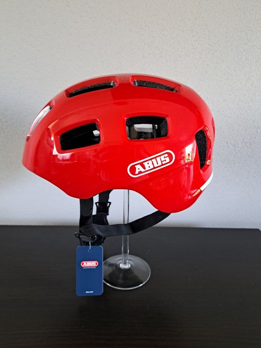 Kaski Kask rowerowy Abus Youn-I 2.0 r. S 48-54 cm czerwony