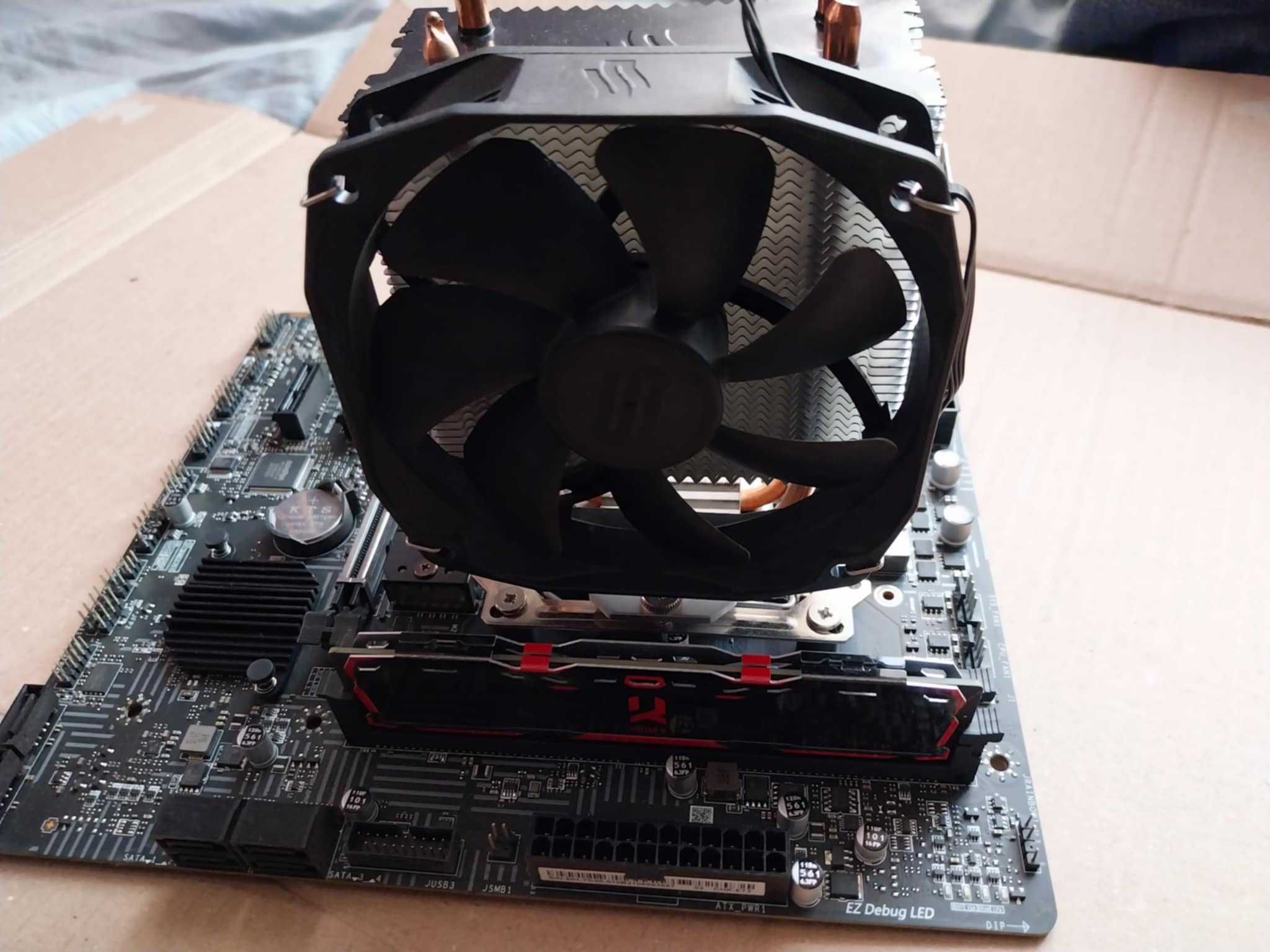 i3 10100f, msi b560m pro, ram ddr4 2666mhz