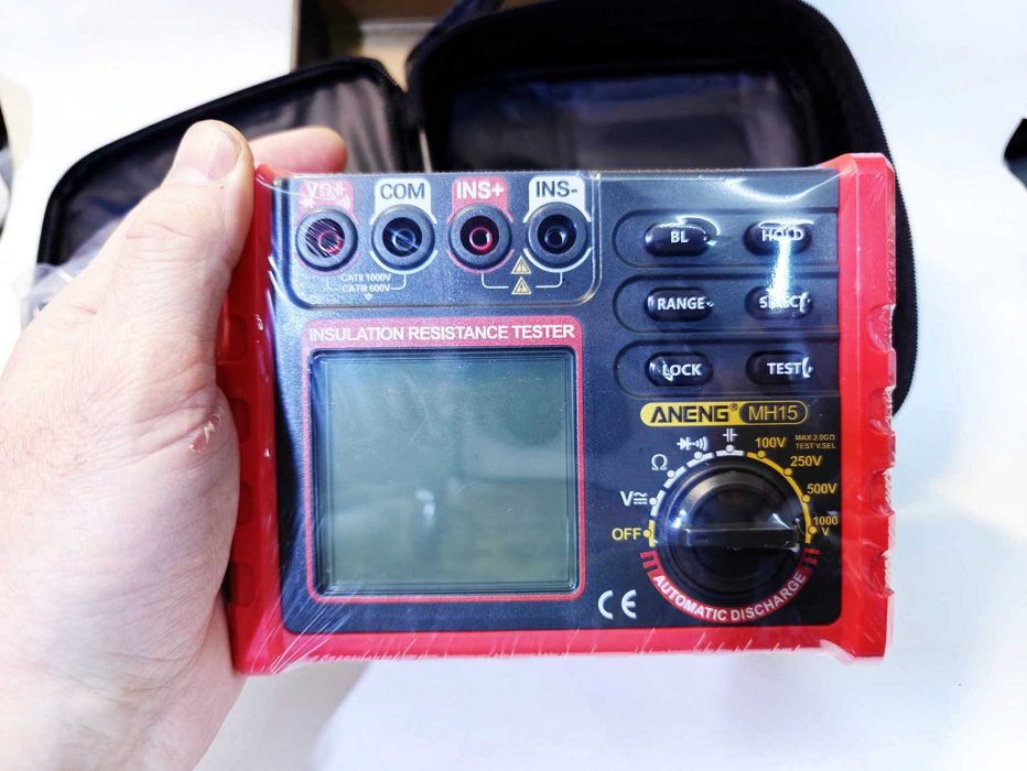 Мегаомметр Тестер сопротивления изоляции ANENG MH15