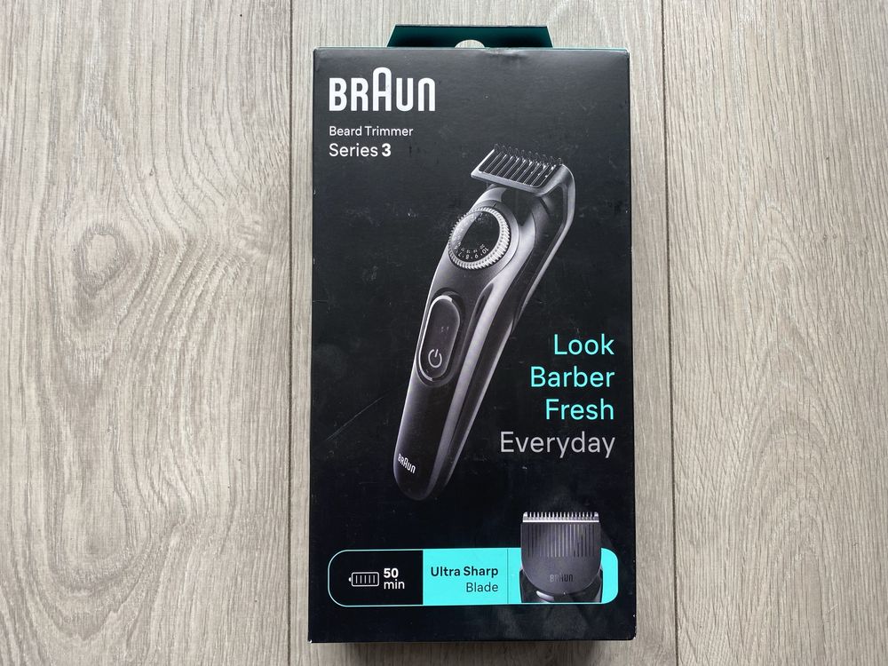 Nowa Maszynka Trymer do Brody Braun Series 3 BT3410 Okazja