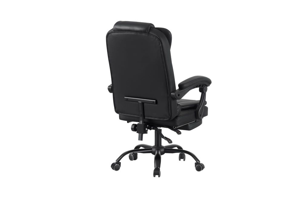 Elegancki Fotel biurowy obrotowy z podnóżkiem do pracy PREMIUM‼️NOWY