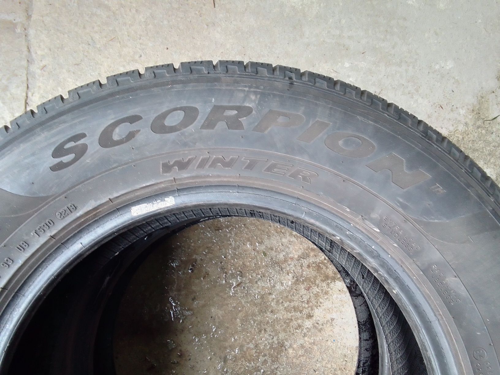2 Opony zimowe 215/70r16 PIRELLI 6.5mm