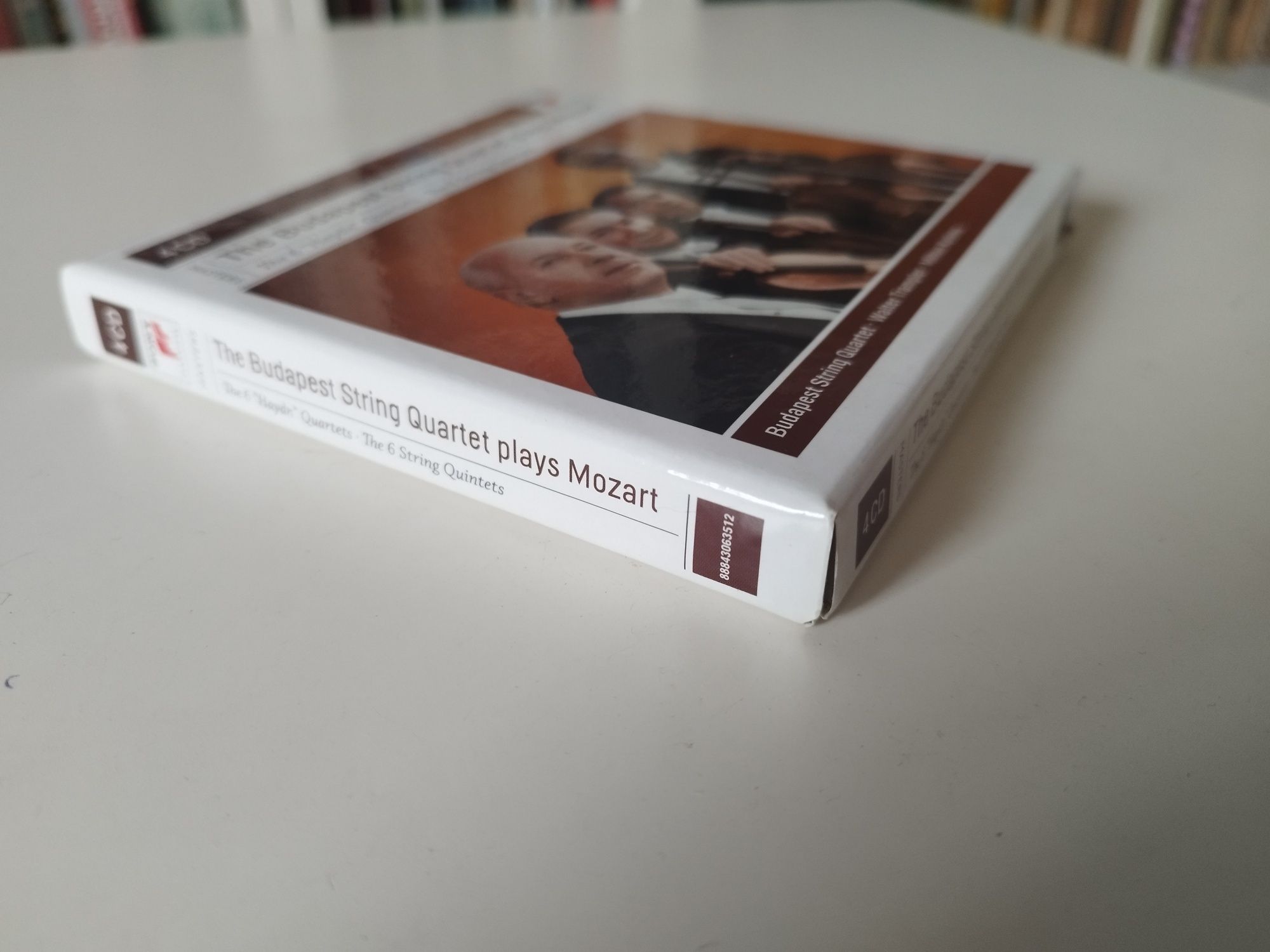 4CD BOX MOZART -The Budapest String Quartet